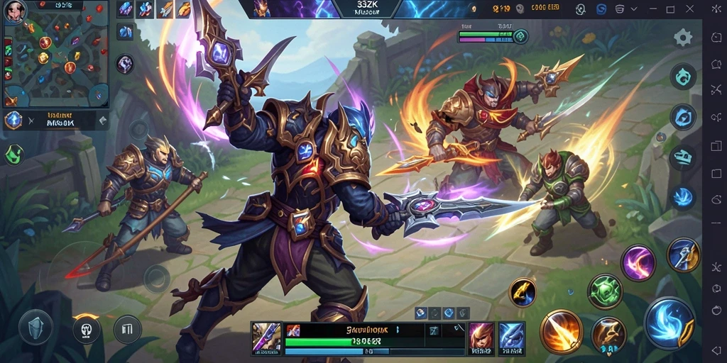 Gameplay seru dan strategis di 33ZK.