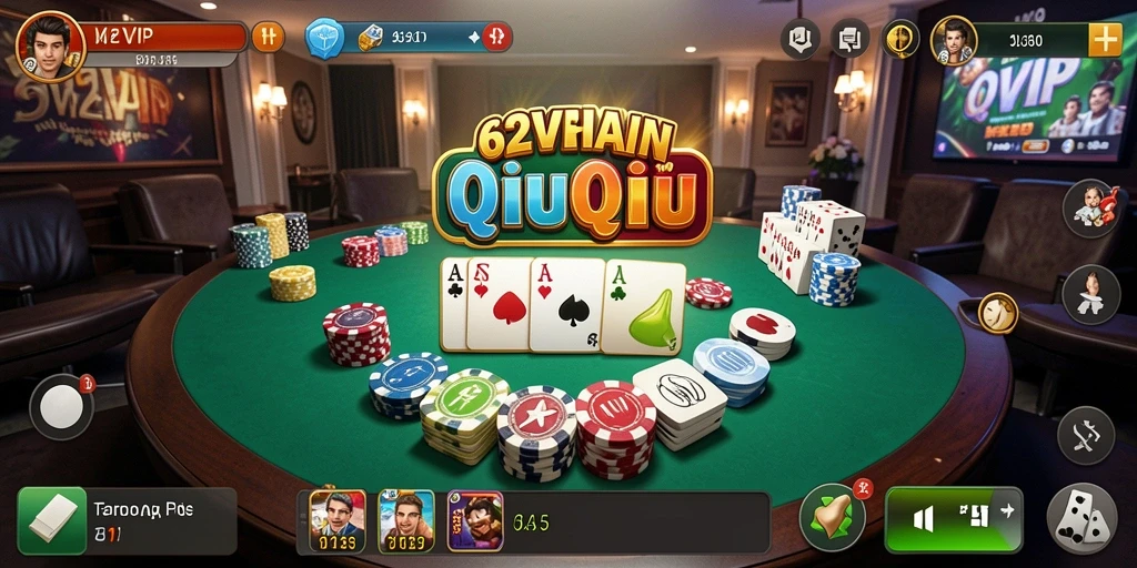 Screenshot gameplay QiuQiu dengan tampilan menarik dan seru.