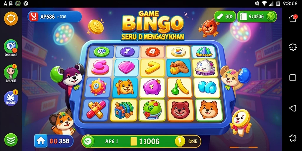 Tampilan gameplay Bingo yang menegangkan dan penuh keseruan.