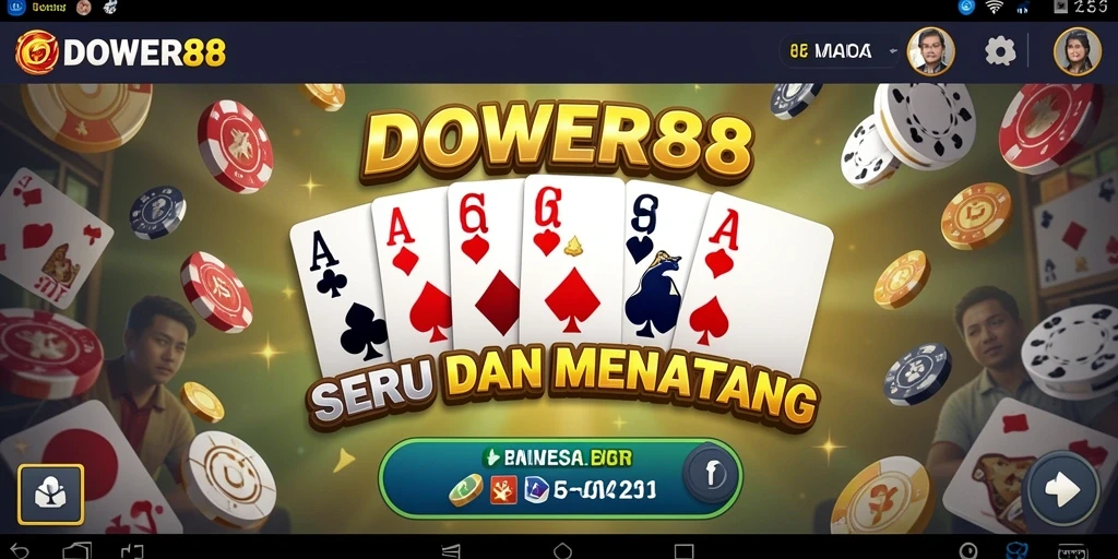 Tampilan menarik dari gameplay DOWER88 yang seru dan kompetitif.