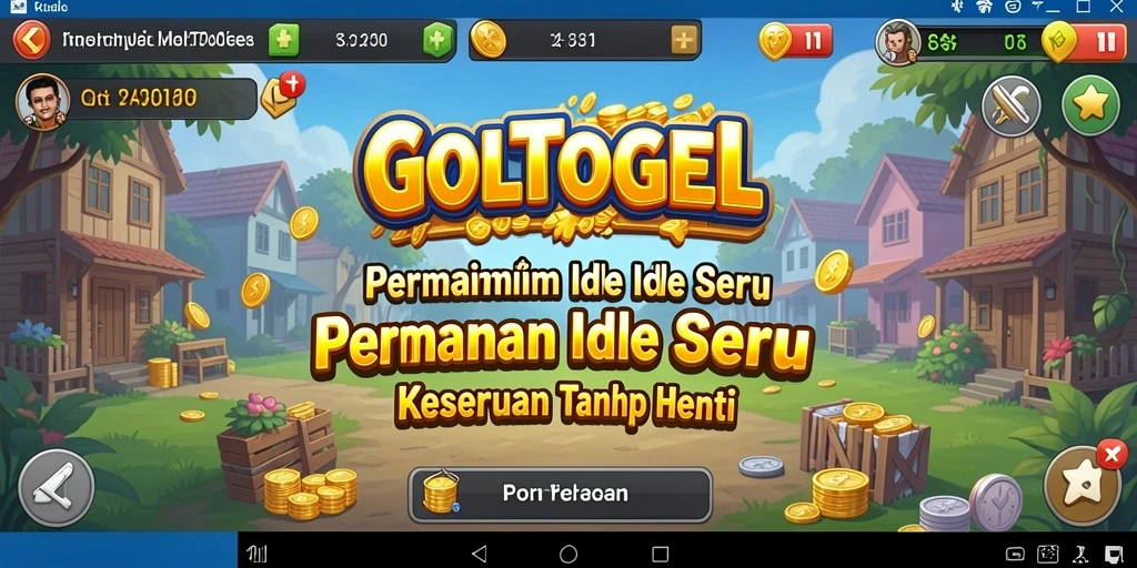 Tampilan menarik dari gameplay GOLTOGEL dengan mekanisme Idle.