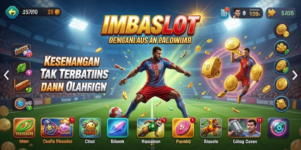 Tampilan visual gameplay IMBASLOT yang menawan dan penuh aksi.