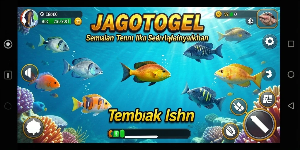 Tampilan gameplay menarik dari JAGOTOGEL di kategori Tembak Ikan.