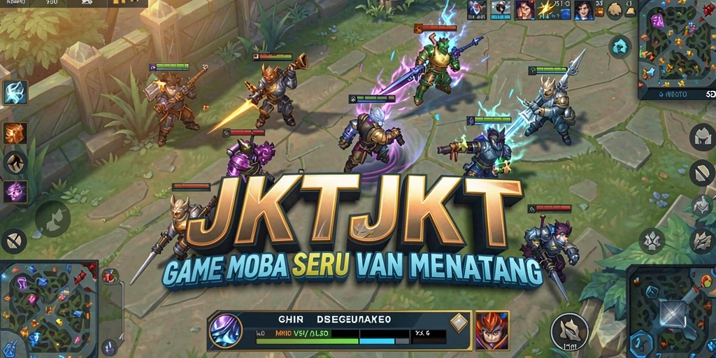 Tampilan utama gameplay <strong>JKTJKT</strong> yang seru dan mendebarkan.