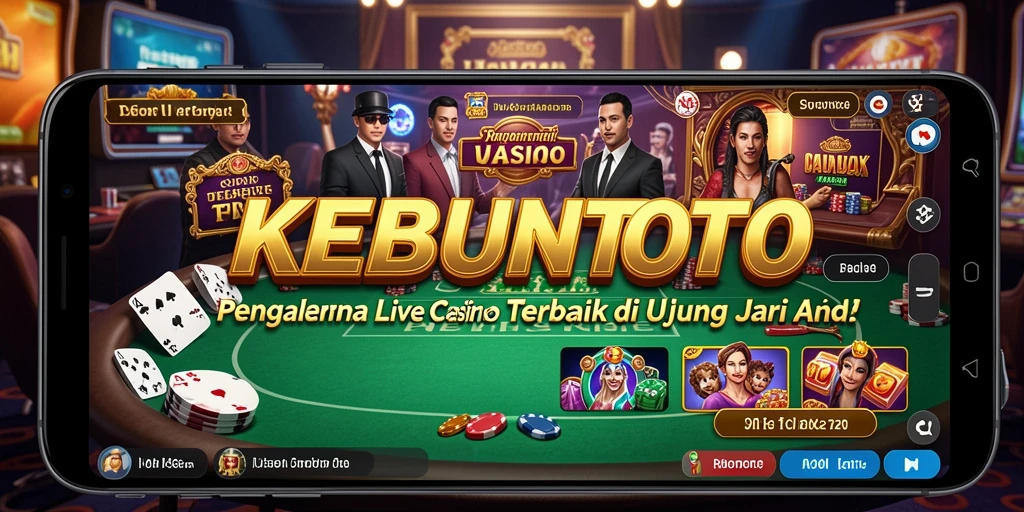 Gameplay menarik dari KEBUNTOTO Live Casino yang mendebarkan.