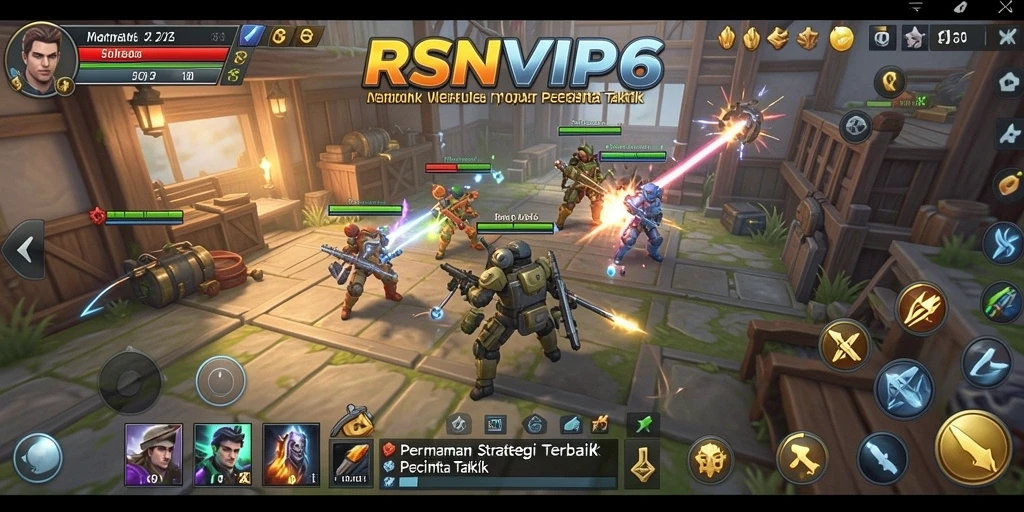 Tampilan gameplay RSNVIP6 yang dinamis dan strategis dalam aksi.