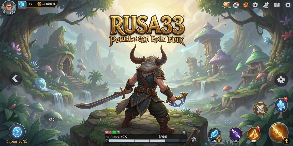 Tampilan menarik dari gameplay RUSA33 yang seru dan mendebarkan.